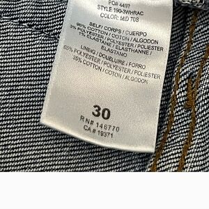 Re/Done 90s High Rise Ankle Crop Jeans Size 30 READ